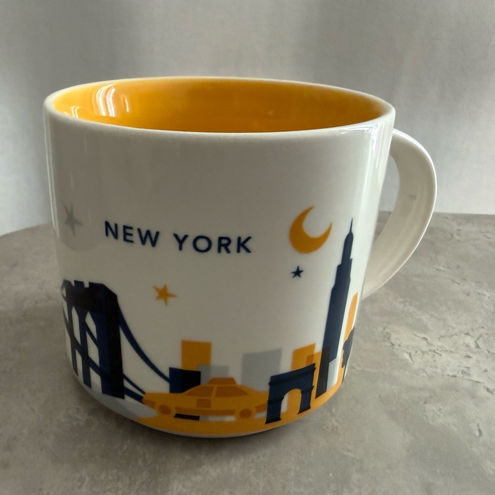 Starbucks "You Are Here"  collection New York City skyline